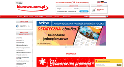 Desktop Screenshot of biurowe.com.pl