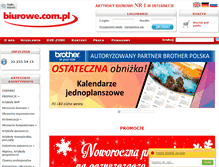 Tablet Screenshot of biurowe.com.pl